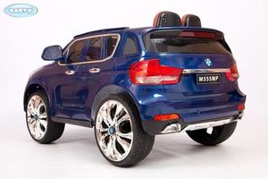 Детский Электромобиль BARTY BMW X5 (М555МР) кузов F-15 performance синий