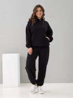 Костюм с брюками КБфн-091/черный-п