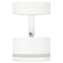 Светильник настенно-потолочный спот ЭРА OL52 WH под лампу GX53 белый IP20