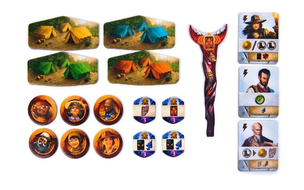 Руины острова Арнак: Лидеры экспедиции - дополнение