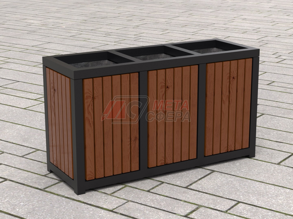 Урна Этюд для раздельного сбора мусора