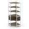 Shelf System Односекционный угловой стеллаж пятиярусный SN.STMU-511 Вяз Благородный/Металл Белый 810