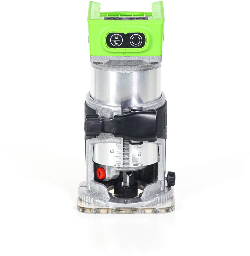 Greenworks G24RO Фрезер аккумуляторный, 24V, бесщеточный, без АКБ и ЗУ [3502507]