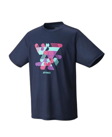 Мужская теннисная футболка Yonex Practice - indigo marine