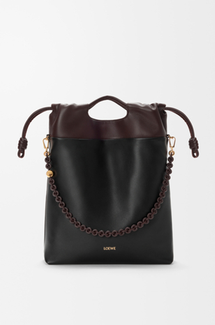 Loewe Сумка-тоут Flamenco из мягкой кожи ягненка наппа, черный