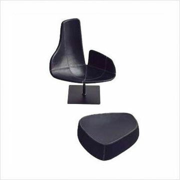кресло fjord armchair ( кожа) (by Steel Arts)