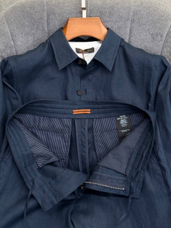 Льняной костюм Zegna