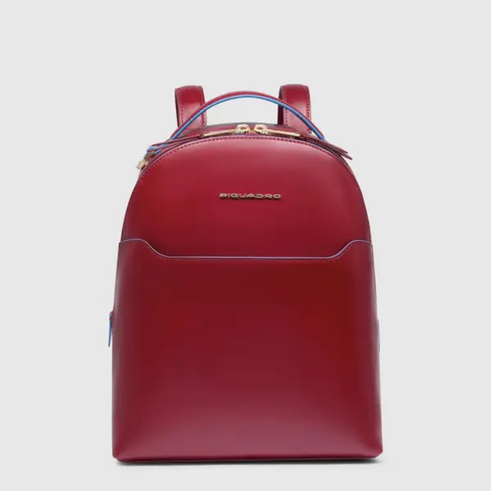 Рюкзак женский Piquadro Blue Square/ Rosso