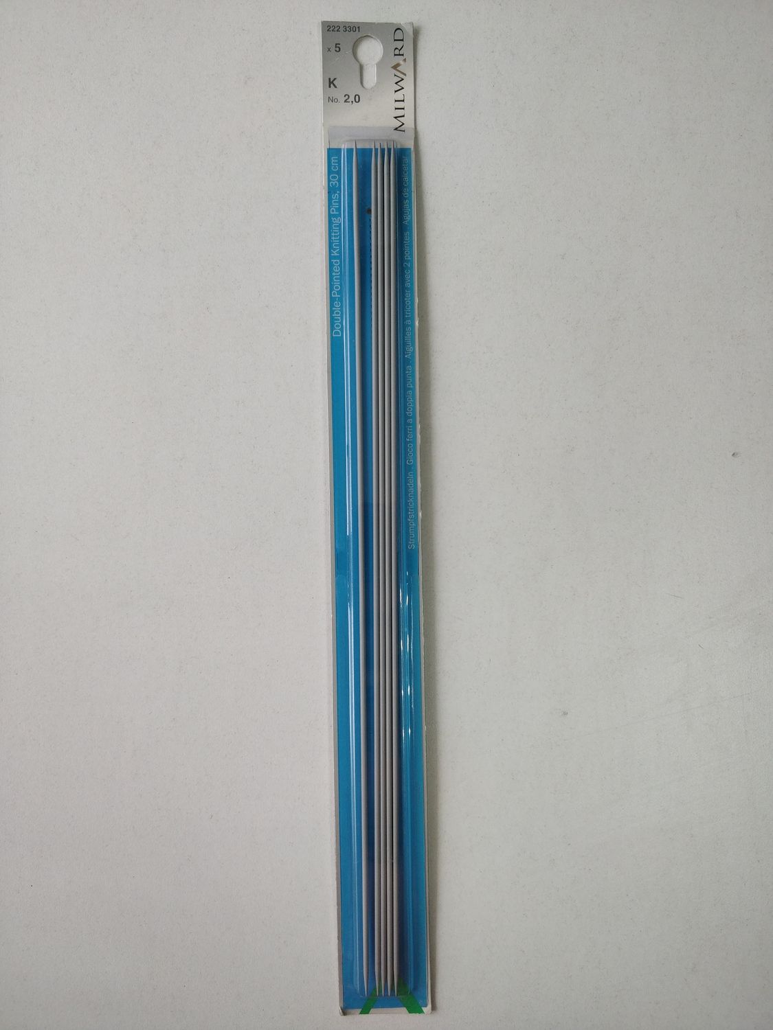 Milward Чулочные алюминиевые спицы 30см