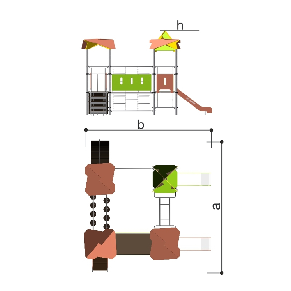 Детская площадка Romana 101.12.00
