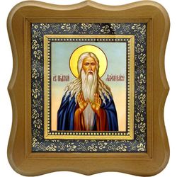 Макарий Великий Египетский Преподобный. Икона на холсте.