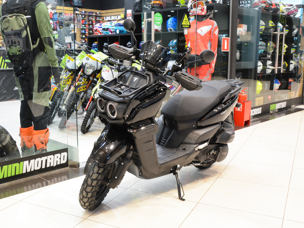 Скутер Vento Smart 3 49cc Black
