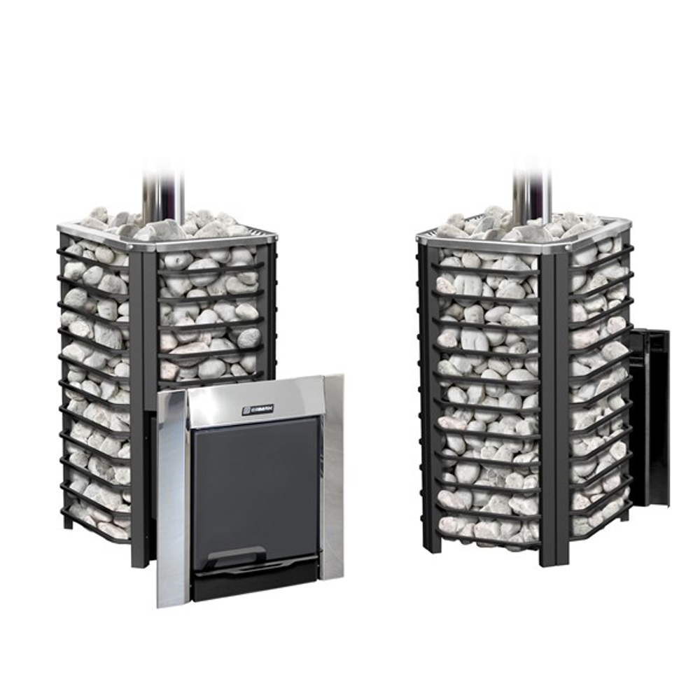 Дровяная печь для бани ЕРМАК 36 СЕТКА-СТАНДАРТ (Сталь)