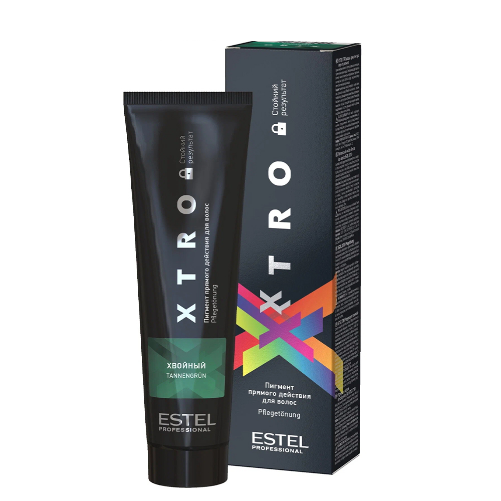 ESTEL Пигмент прямого действия для волос XTRO BLACK Хвойный, 100 мл