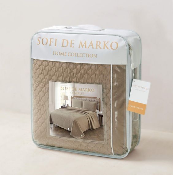 Молли (кофе) Покрывало 160х220