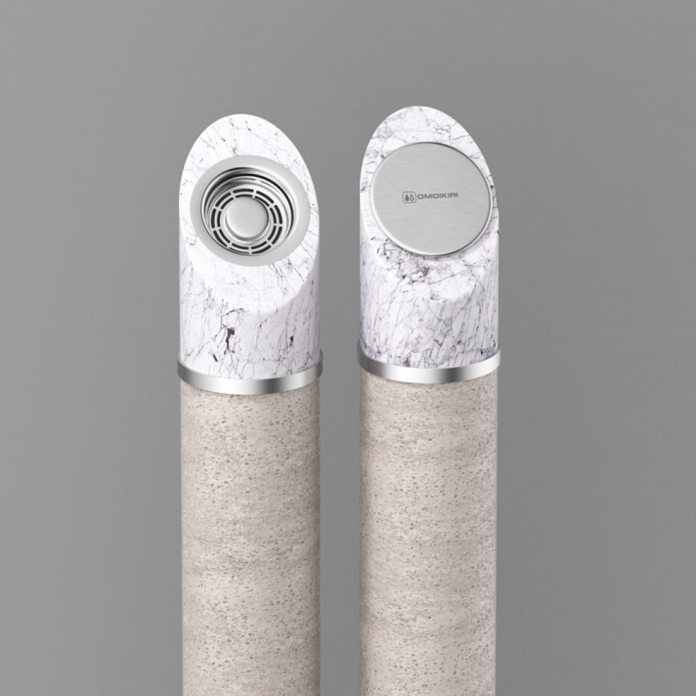 Декоративная накладка для выпуска в цвете нержавеющая сталь