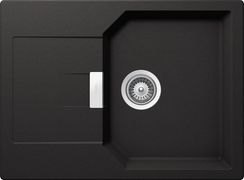 Мойка SCHOCK Manhattan 40 D Cristalite корз.клапан 640x510 неро