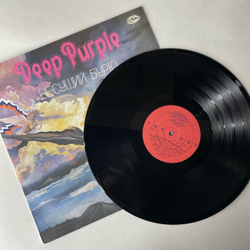 Винтажная виниловая пластинка LP Deep Purple Stormbringer Несущий Бурю (Россия 1992)