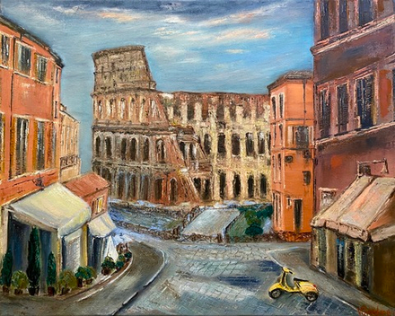 Картина «Римские каникулы»