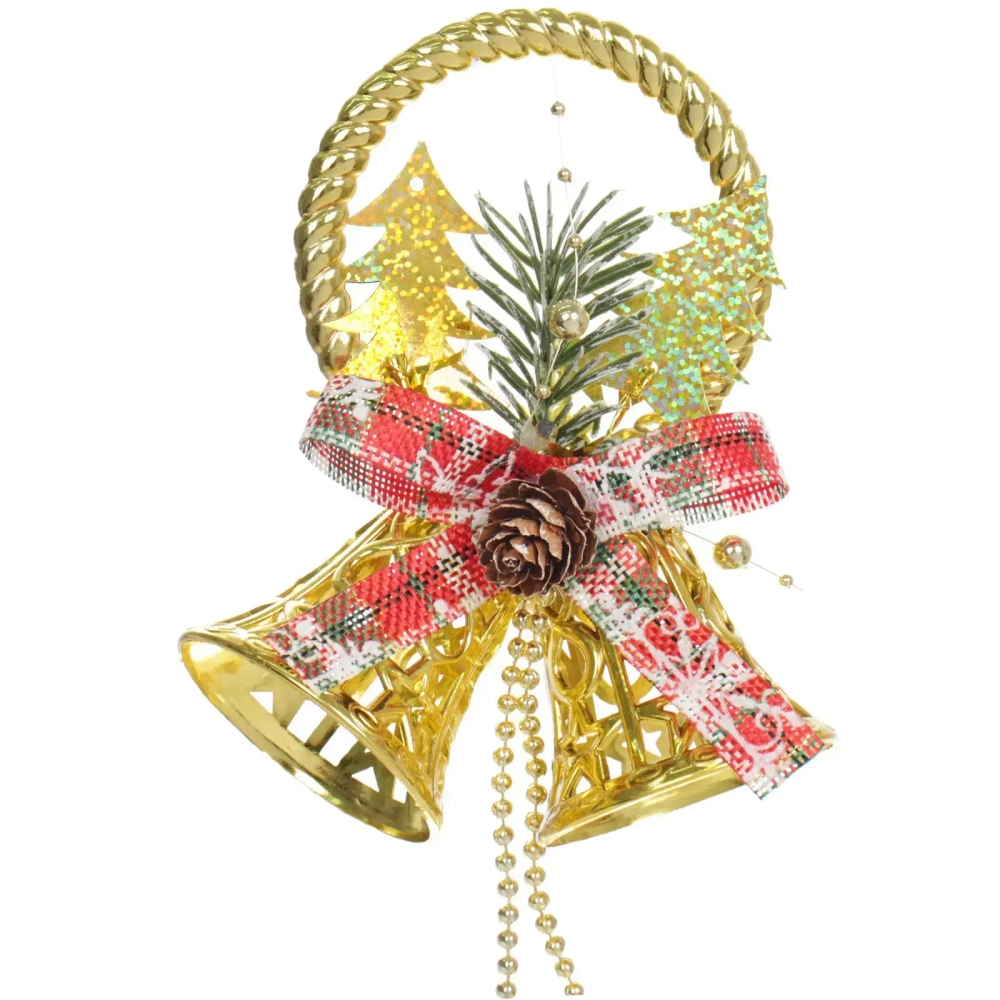 Украшение новогоднее «Волшебный звон» 12*30 см, Золото