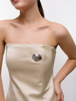 Брошь "Mussel" Silver