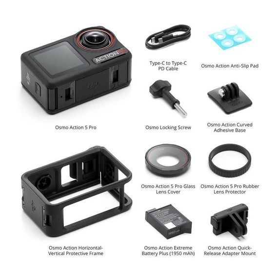 Экшн-камера DJI Osmo Action 5 Pro Standard Combo
