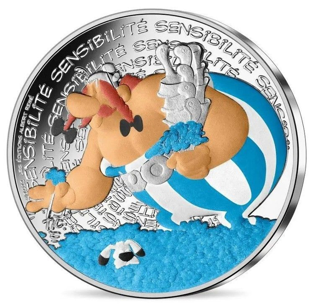France 10 Euro 2022 "Astérix" - Sensibilité