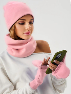 Снуд унисекс из футера с начесом