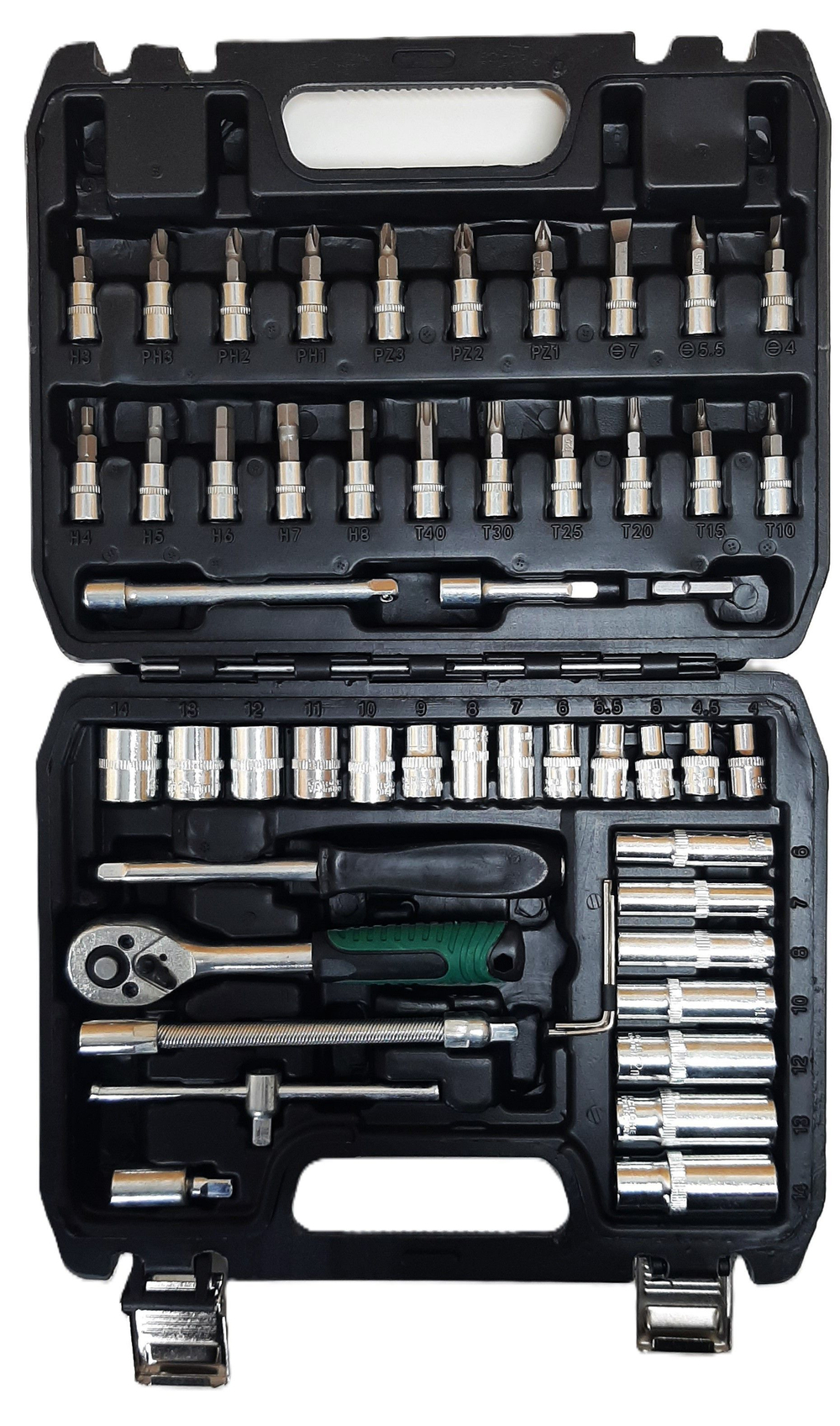 Набор инструментов 53 предмета/ Набор инструментов универсальный для строительства и ремонта из 53 предметов Автохит