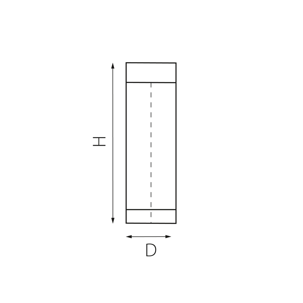 382974 Светильник парковый PALETTO 8W LED 640LM ЧЕРНЫЙ 4000K