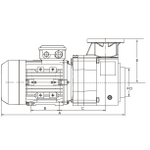 Насос Aquaviva BQP-4.0 трехфазный