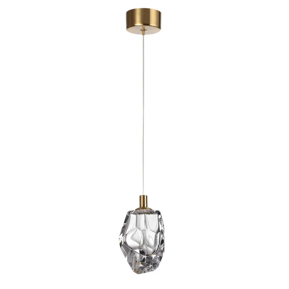 7114/4LC L-VISION ODL25 Подвесной светильник прозрачное  стекло/металл IP20 LED 4W 300Лм 3000K 200° 220V GEMME