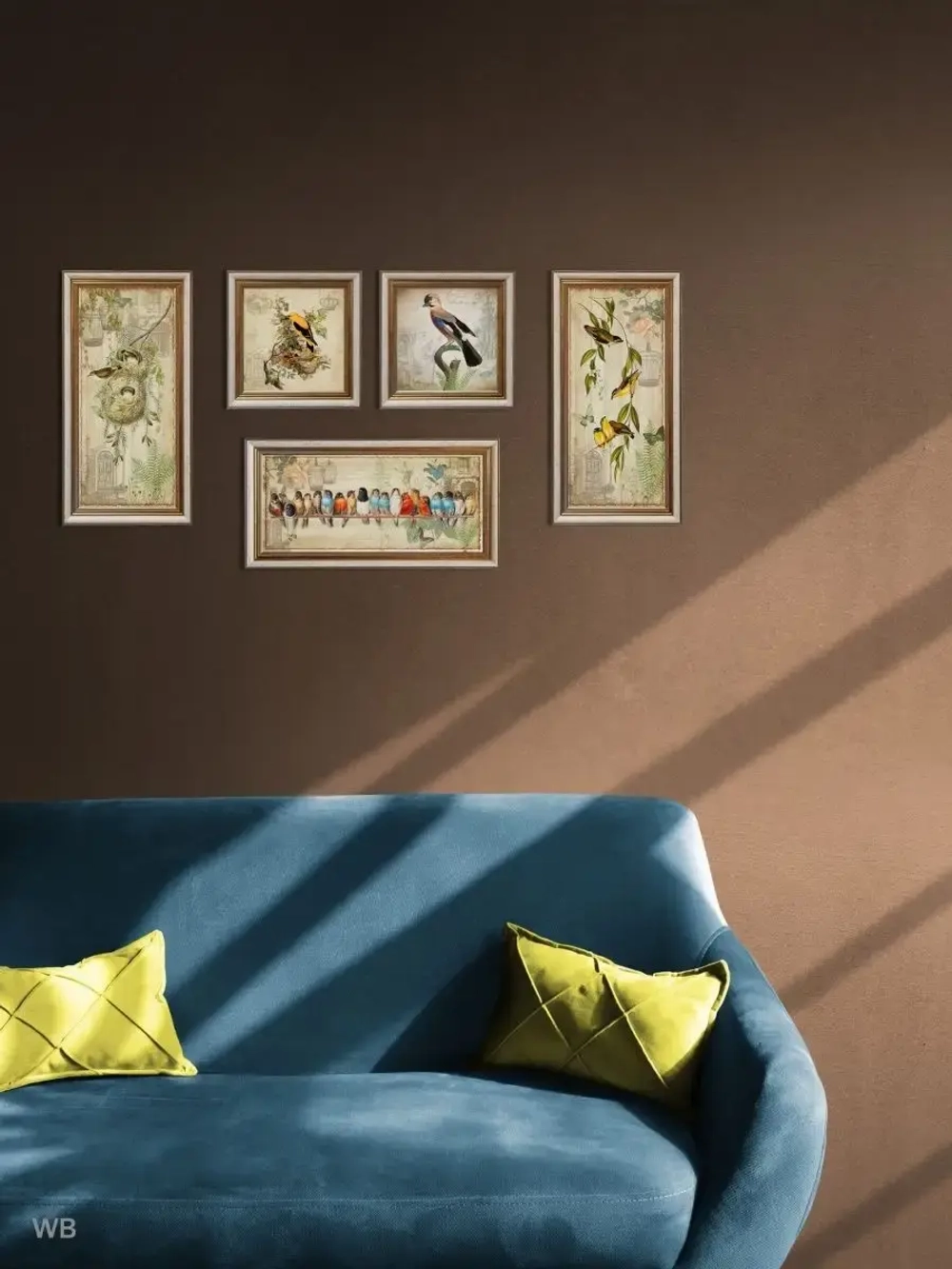 Картина на стену интерьерная на холсте 25х25см