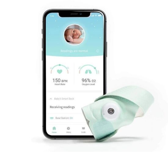 Умный носок для младенцев Owlet Smart Sock 3