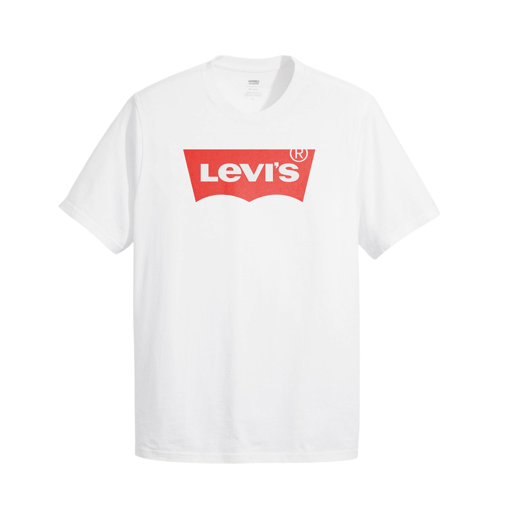 Футболка Levis Relaxed Fit Shot Sleeve White