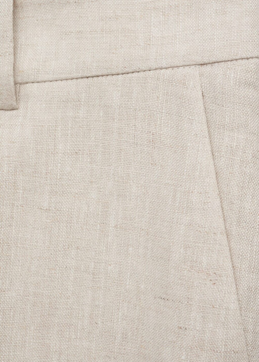 Костюмные брюки изо льна