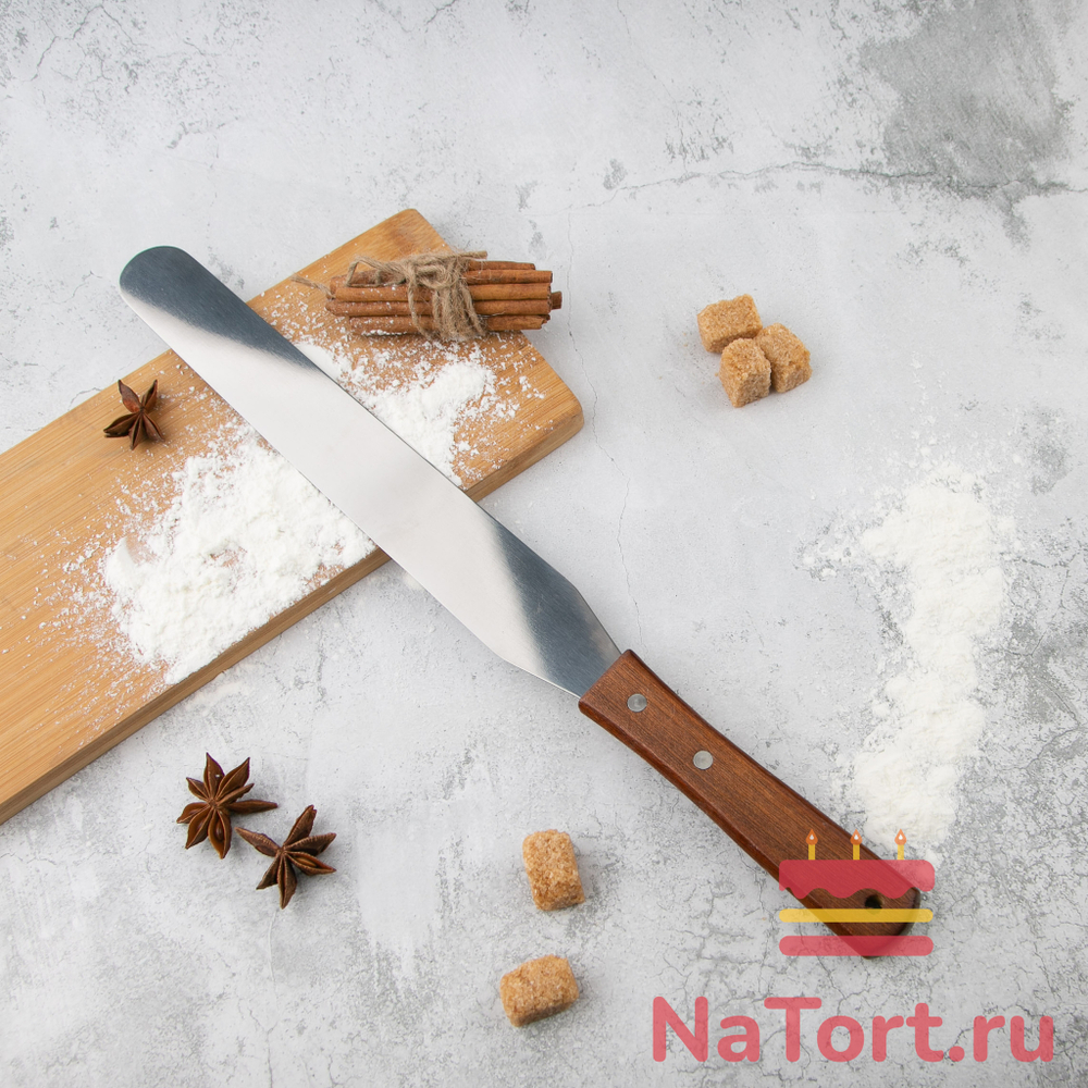 Лопатка кондитерская прямая 37 см