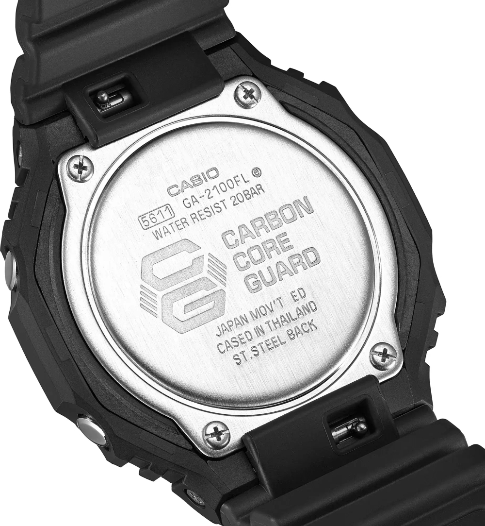 Мужские наручные часы Casio G-Shock GA-2100FL-1A
