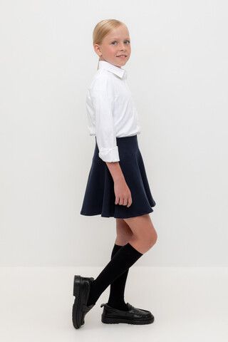 юбка  для девочки  К 7140/индиго Ал