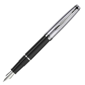 Перьевая ручка Waterman Embleme Black CT с пером F (2100375)