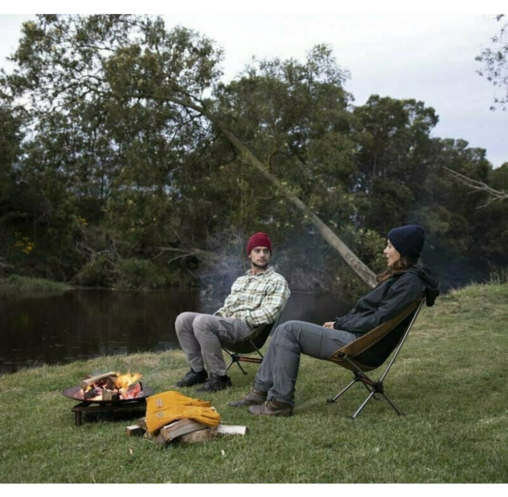 Кресло туристическое Naturehike YL08 складное, оранжевое, до 120 кг