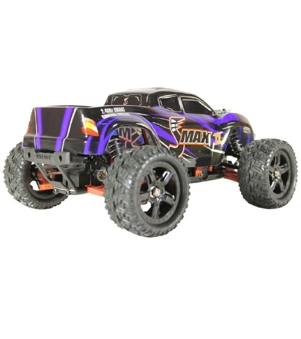 Радиоуправляемый монстр Remo Hobby SMAX Brushless UPGRADE V2.0 (синий) 4WD 2.4G 1/16 RTR