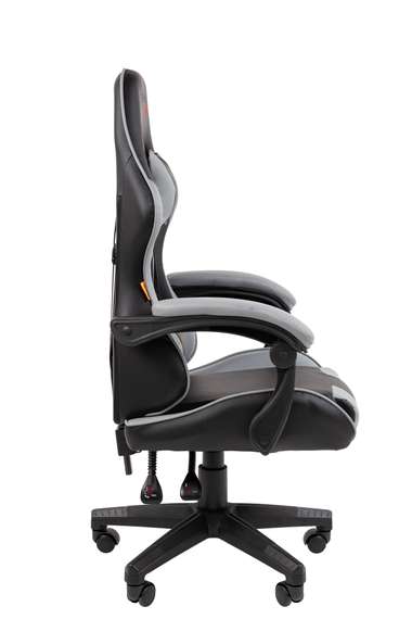 Офисное кресло Chairman CH29 экокожа, черно-серый