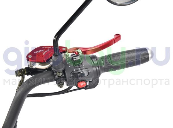 Электроскутер WHITE SIBERIA PRO 2500w (Черный)