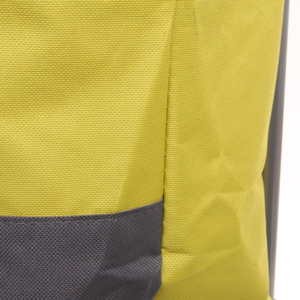 Тележка хозяйственная с сумкой (86*32*28см, колеса 14см,грузоподъемность до 15 кг) желтая ST-821