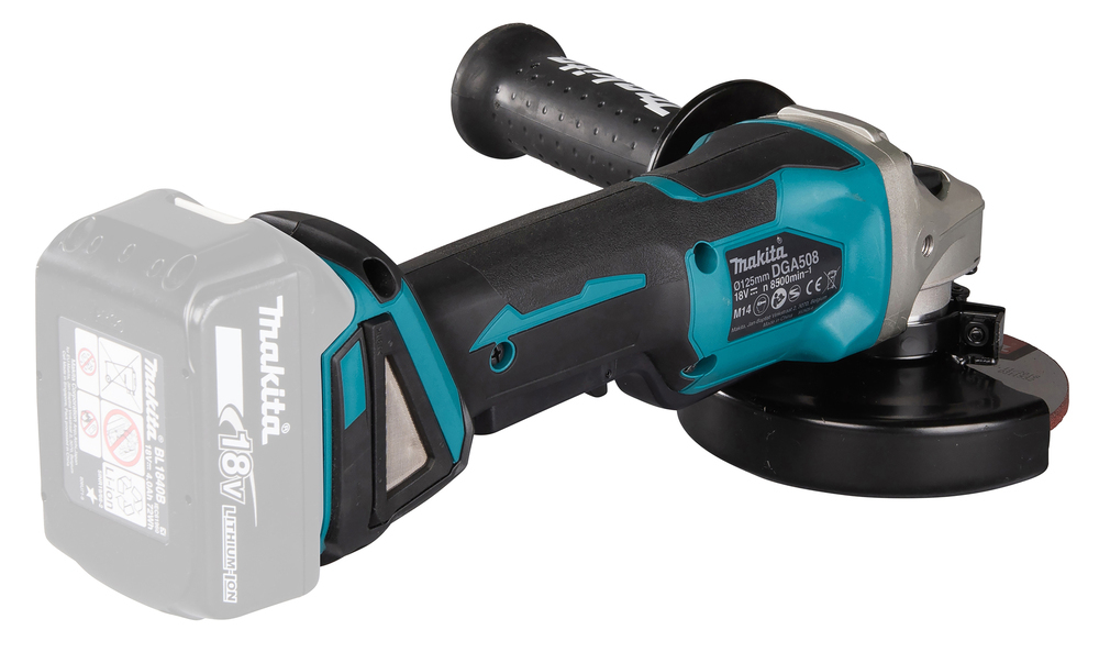 Аккумуляторная угловая шлифмашина LXT® DGA508Z 18В 125 мм 8 500 об/мин