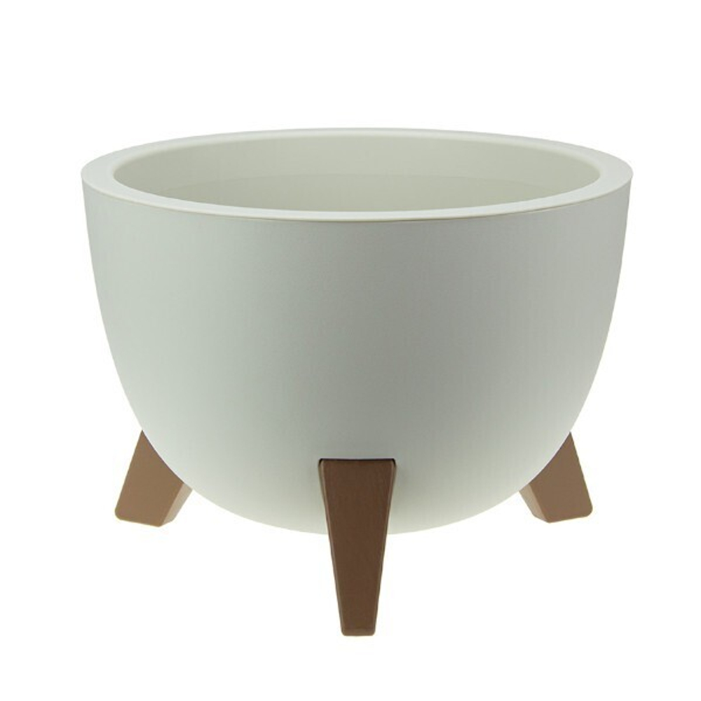 Кашпо ФЛОРИАН с внутренней вставкой на ножках D350 мм 12л