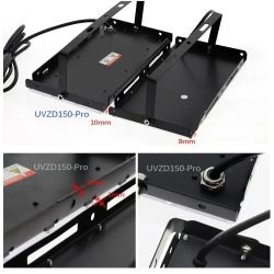 Прожектор ультрафиолетовый для дискотек,флуоресцентное украшение,отверждение смолы 220В 50Вт С вилкой 1,5 м.