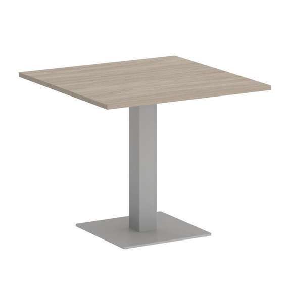 Onix Direct Стол квадратный O.SPRG-2 Дуб Аттик/Металл Серый 900*900*750