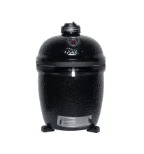 Керамический угольный гриль Diamond Egg Legend Deep Black, 46 см, чёрный